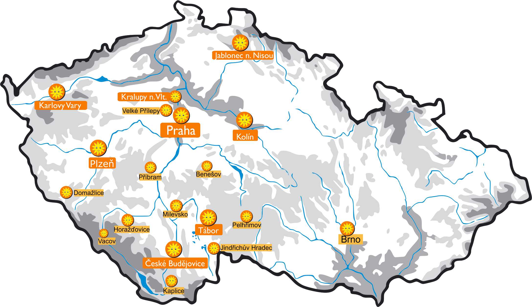 mapa poradny
